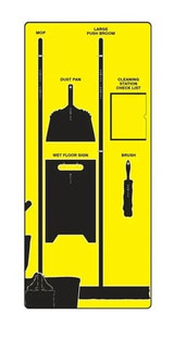 Clean & Mop Store-Boards™ & Combo Kits - PSB609YLBK