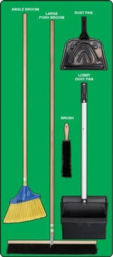 Clean & Sweep Store-Boards™ & Combo Kits - PSB116GNWT