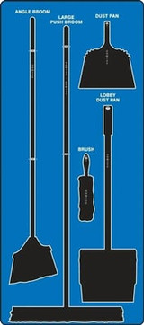 Clean & Sweep Store-Boards™ & Combo Kits - PSB714BUBK