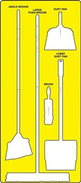 Clean & Sweep Store-Boards™ & Combo Kits - PSB714YLWT
