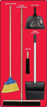 Clean & Sweep Store-Boards™ & Combo Kits - PSB716RDWT