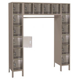 Clearsight™ Lockers - Lockerack Units - HDD5990PC-GRAY