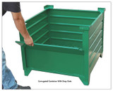Corrugated Bulk Steel Containers - H51017DG35-U