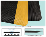 Corrugated Matting - Custom Cut - HCSHC36-YB