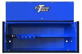 Dx Series Roller Cabinet With Power Tool Drawer & Extreme Power Workstation® Hutch - HDX552501HC-BLBK