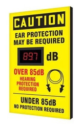 Electronic Decibel Meter Signs - SCS603