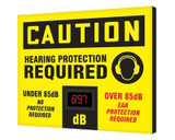 Electronic Decibel Meter Signs - SCS604
