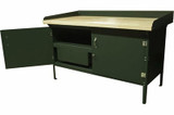 Enclosed Cabinet Workbench - H140-530-32D