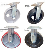 E-Series Medium To Heavy Duty Casters - HE39-8-PO
