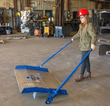 Ez Roll Attachments For Aluminum Dock Plates & Boards - HEZ47LR-PAIR