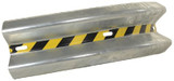 Galvanized Bolt-On Guard Rail - HGR-H2R-CRV-BO-4-HDG