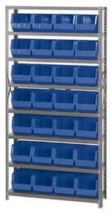 Giant Open Hopper Bin Storage System - HQSBU-239-B