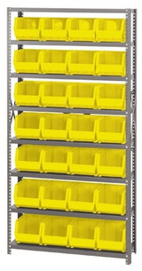 Giant Open Hopper Bin Storage System - HQSBU-239-Y