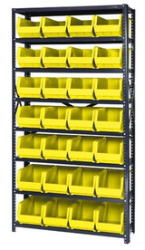 Giant Open Hopper Bin Storage System - HQSBU-240-Y
