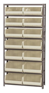 Giant Open Hopper Bin Storage System - HQSBU-250-I
