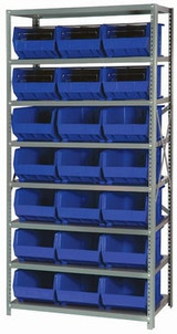 Giant Open Hopper Bin Storage System - HQSBU-255-B
