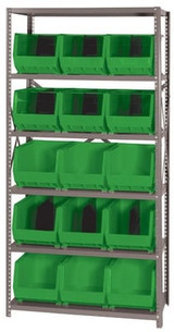 Giant Open Hopper Bin Storage System - HQSBU-260-G
