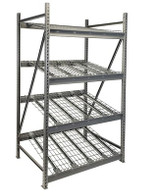 Gravity Flow Rack- Heavy-Duty - Built With Bulk Storage Rack - HBGF483684