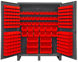 Heavy Duty Storage Cabinets With Hook-On Bins - HHDC60-198-1795