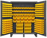 Heavy Duty Storage Cabinets With Hook-On Bins - HHDC60-198-95