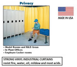 Industrial Curtain Systems/Standard - Privacy - H14021812-BL