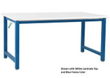 Kennedy Series Workbench W/Lisstat™ Esd Static Control Laminate Top - HKD3660-BLK/BEI TOP