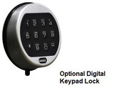 Medical Gas Storage Cabinet Casters & Lock - HMG-DIGITAL