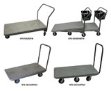 Nesting And Non-Nesting Flatbed Carts - HFB-NN3060PW4