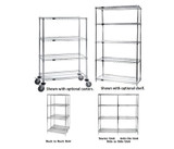 Quantum Storage Chrome Wire Shelving - HWR54-1272C