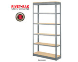 Rivet-Rak™ Steel Shelving - Spacemaster - HRVR84-1236-8