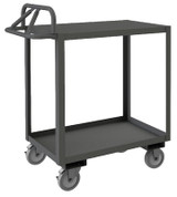 Rolling Stock Cart With Ergonomic Handle - HRSCE-1836-2-TLD-95