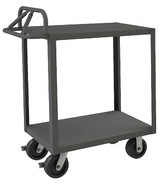 Rolling Stock Cart With Ergonomic Handle - HRSCE-2436-2-3.6K-ALD-95