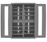 Secure Tool Charging Cabinet: Mobile Or Stationary - H2502CS-12S-95