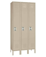 Single Tier Steel Lockers - H51123SU-PUTTY