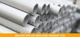 PVC Pipe Increase 7/31