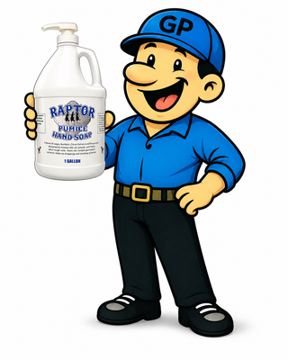 Willie Holding Raptor Pumice Hand Soap