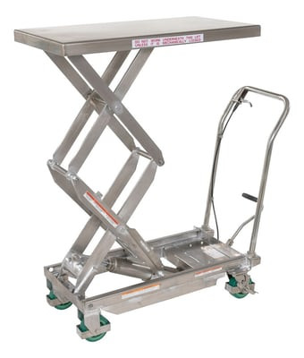 Stainless Steel Carts - HCART-600-D-SS2.VM
