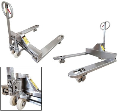 Stainless Steel Manual Pallet Jack - SLWPJ55-27-48