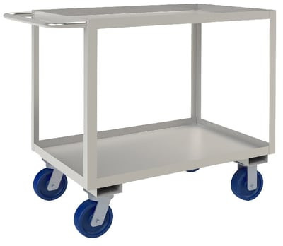 Stainless Steel Shelf Stock Carts - HSRSC1624362ALU6PU