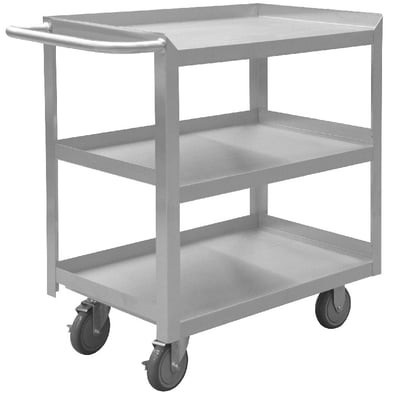 Stainless Steel Shelf Stock Carts - HSRSC1624363FLD5PU