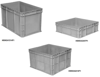 Straight Wall Containers - HSW242207F1**