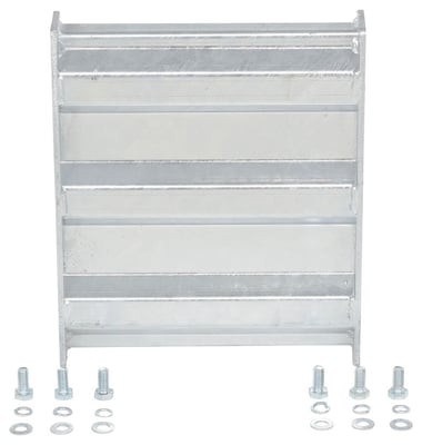 Structural Galvanized Guard Rail - HGR-F3R-BO-1-HDG