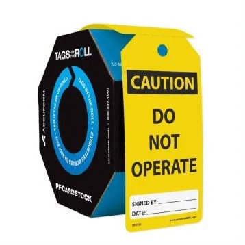 Tags By-The-Roll General Safety Tags - TAR152