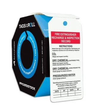 Tags By-The-Roll Inspection & Status Record Tags - TAR740