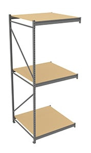 Tennsco Bulk Storage Racks - HBU-4848120PA