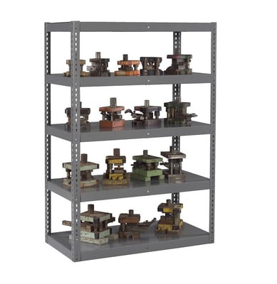 Tennsco High-Capacity Rivet Shelving - HRXHS-481884