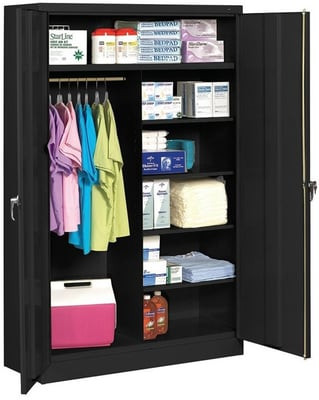 Tennsco Jumbo Cabinets - HJ2478C-N-BL