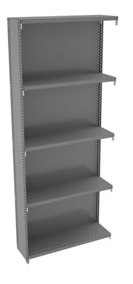 Tennsco Q-Line Industrial Shelving - HQCH5-3624AB