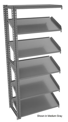 Tennsco Sloping Shelf Units - HZT7-3618A-5-MGY