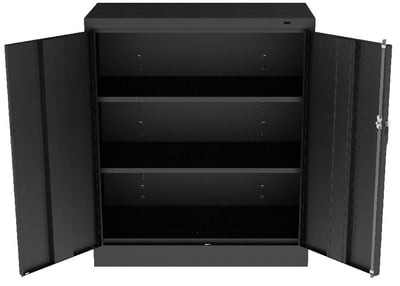 Tennsco Standard Counter & Desk High Cabinets - H1442-BL